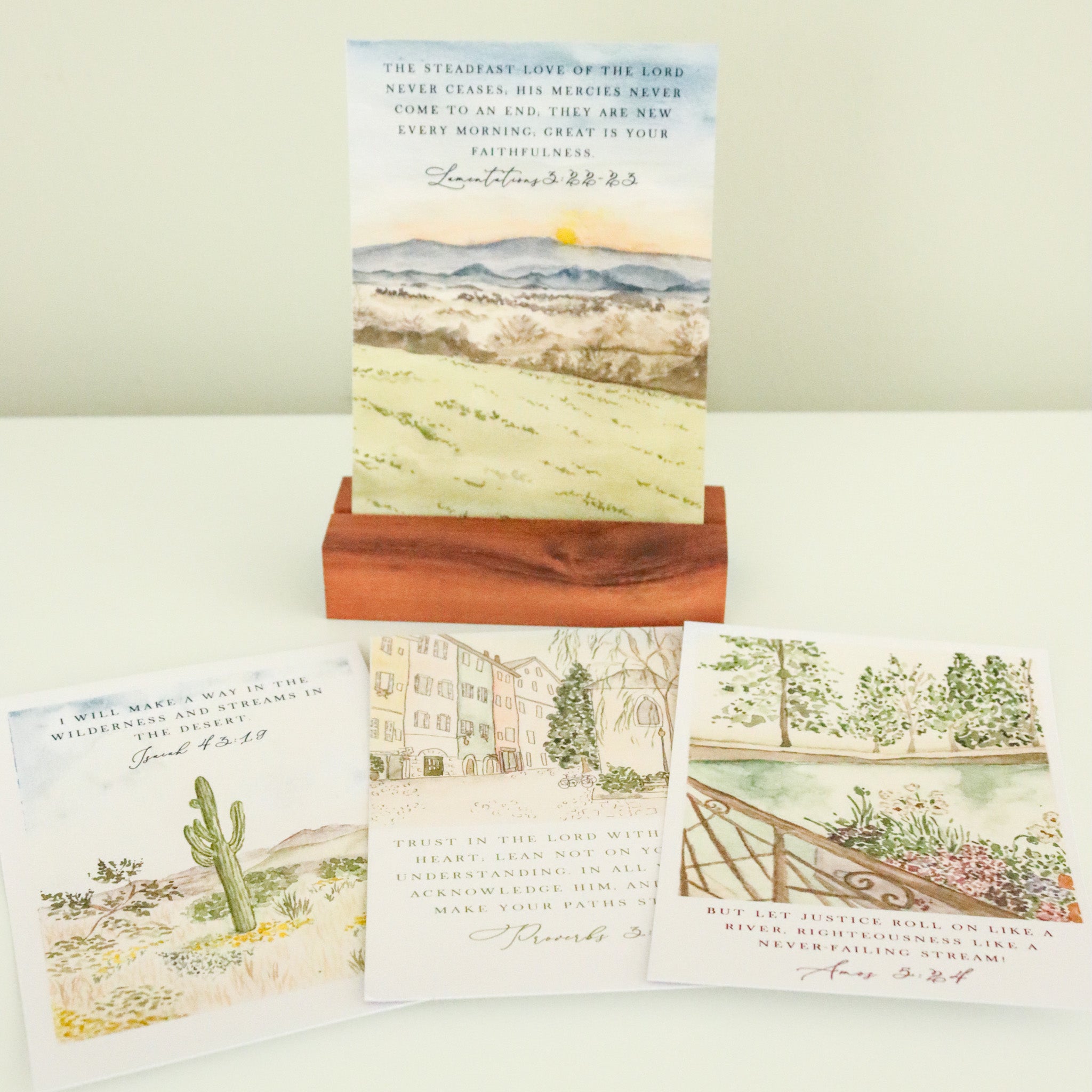 Landscape Scripture Cards