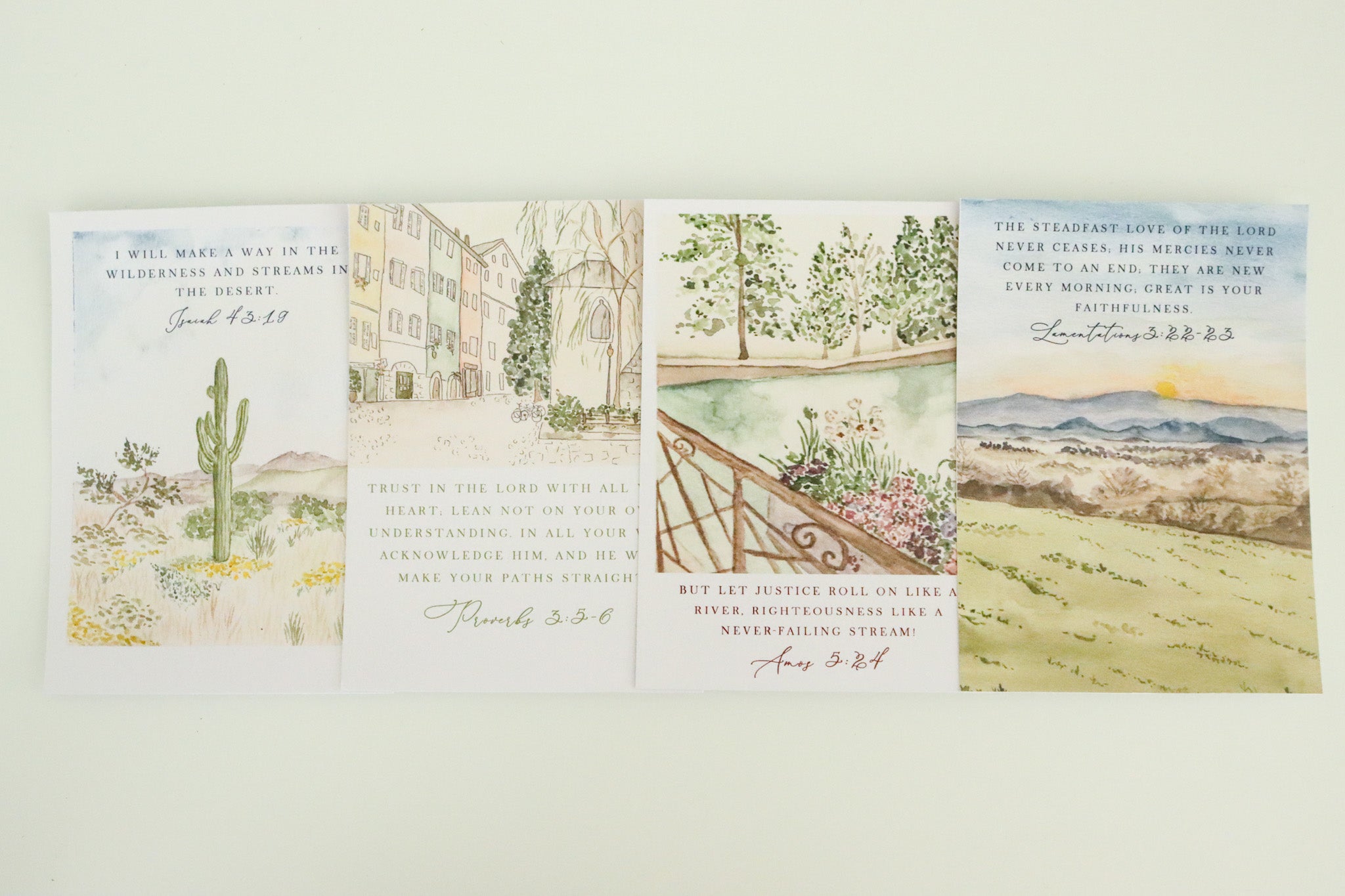 Landscape Scripture Cards