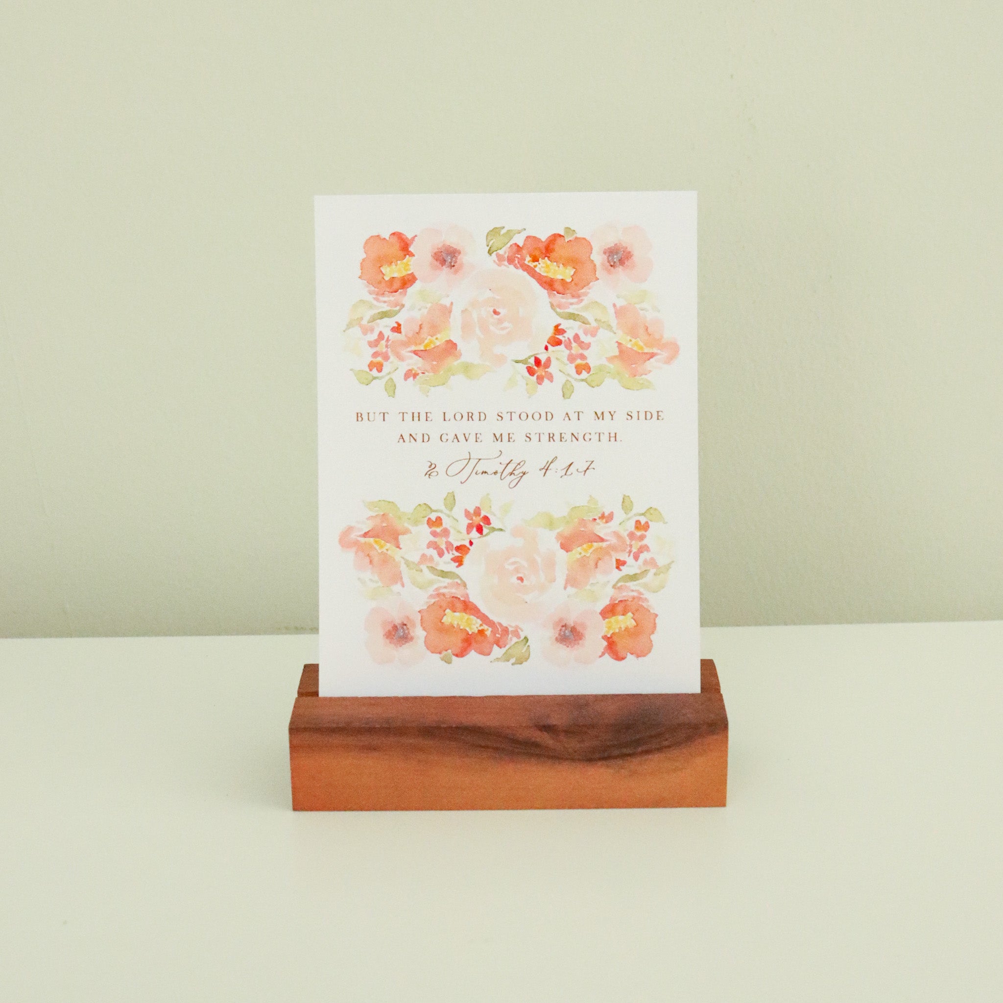 Floral Scripture Cards