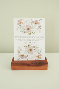 Floral Scripture Cards