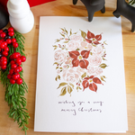 Load image into Gallery viewer, &quot;Wishing you a Very Merry Christmas&quot; Greeting Card
