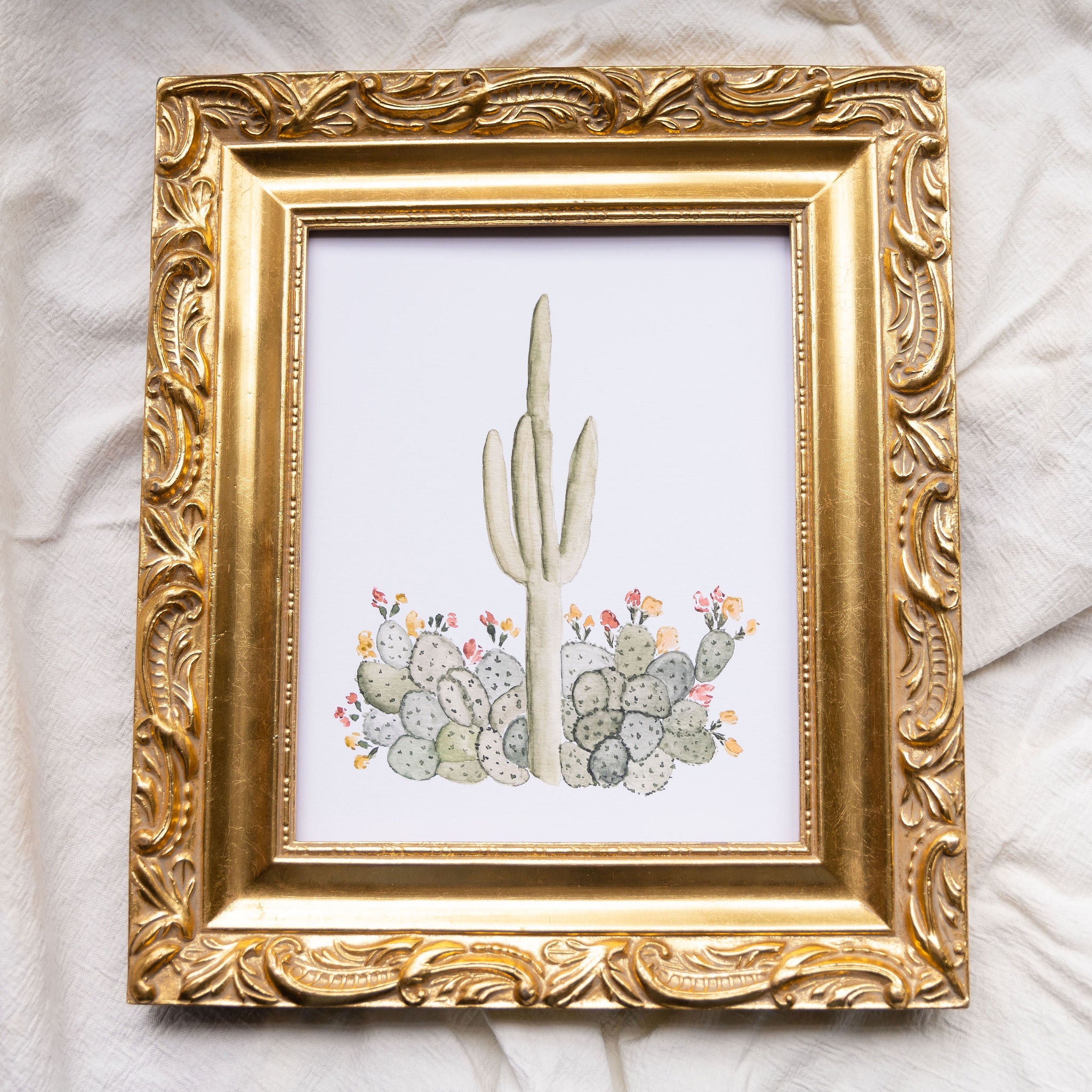 L'amour des Cactus Print