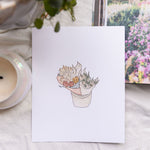 Load image into Gallery viewer, Flower Bucket Print
