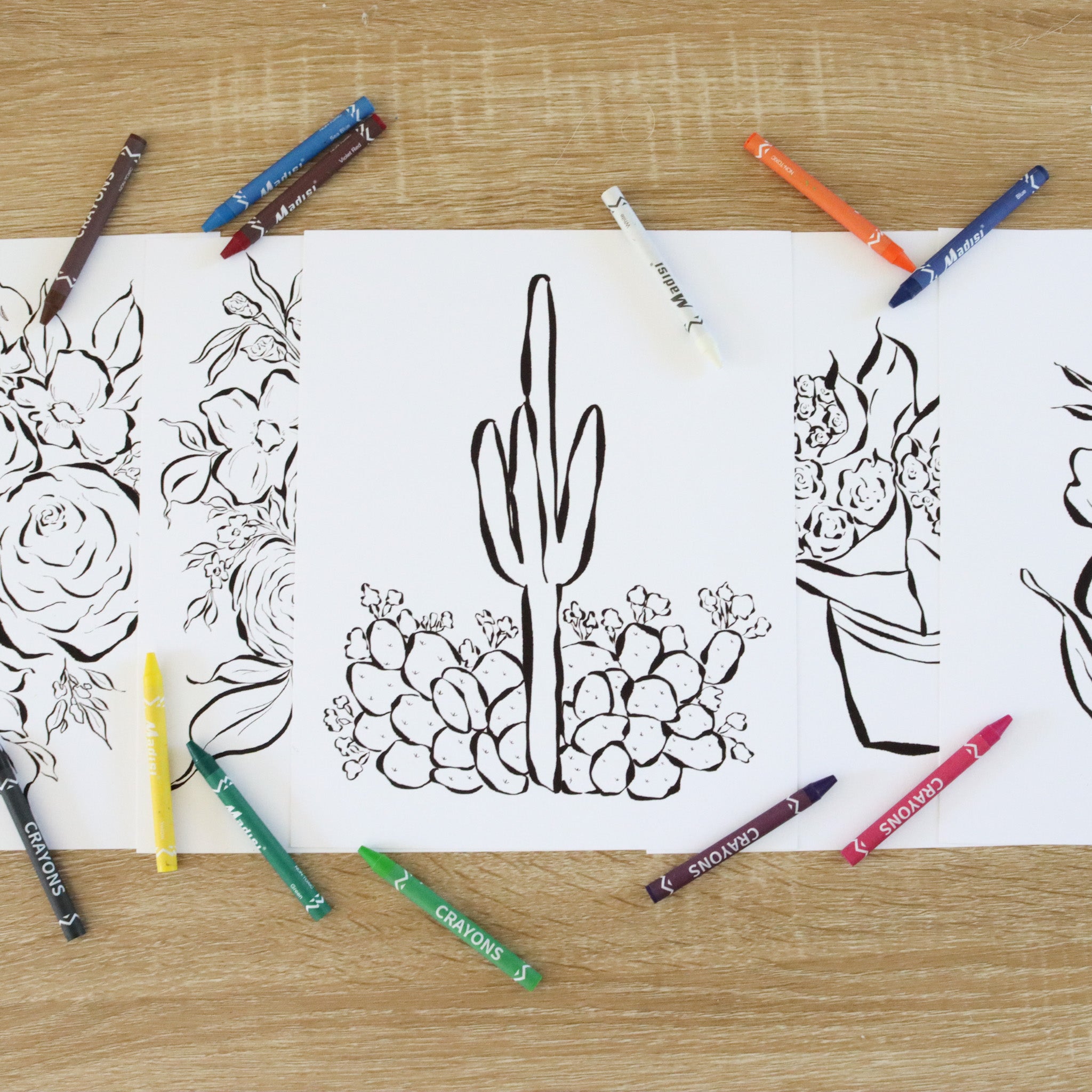 Coloring Pages Variety Pack