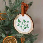 Load image into Gallery viewer, Eucalyptus Wood Slice Ornament
