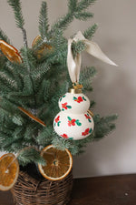 Load image into Gallery viewer, Ivory Ceramic Heirloom Ornament
