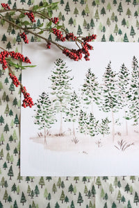 Winter Trees Print