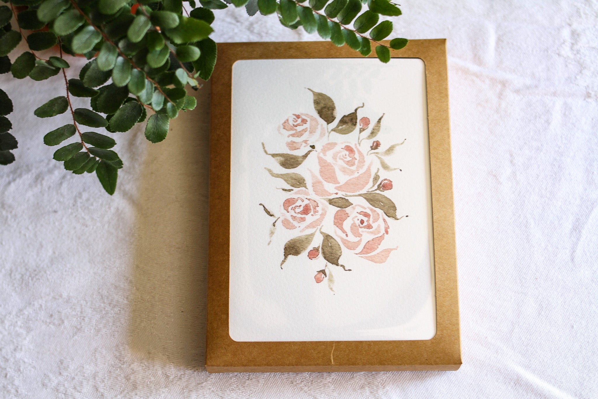 Rose Blooms Stationery